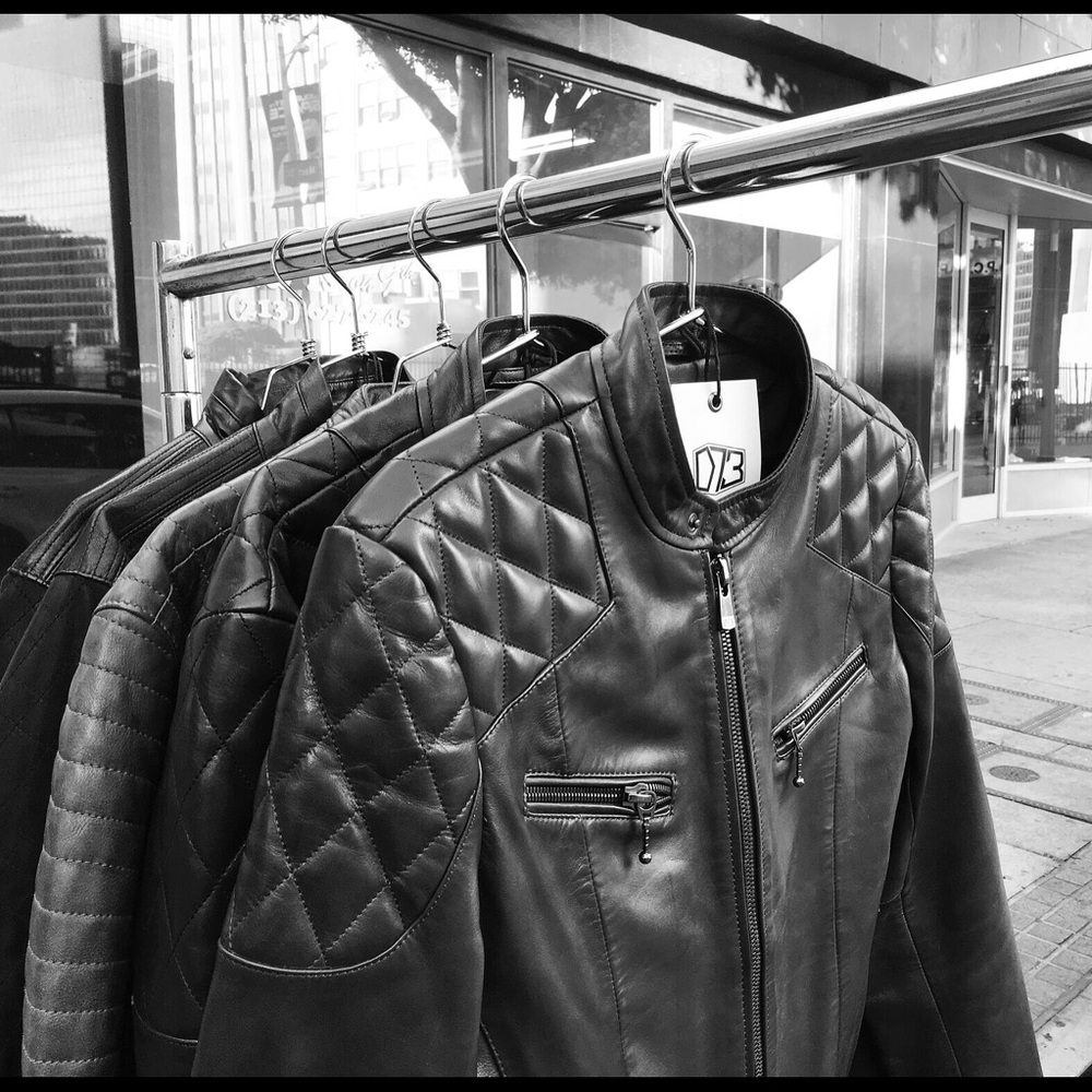 Moto Biker leather jacket